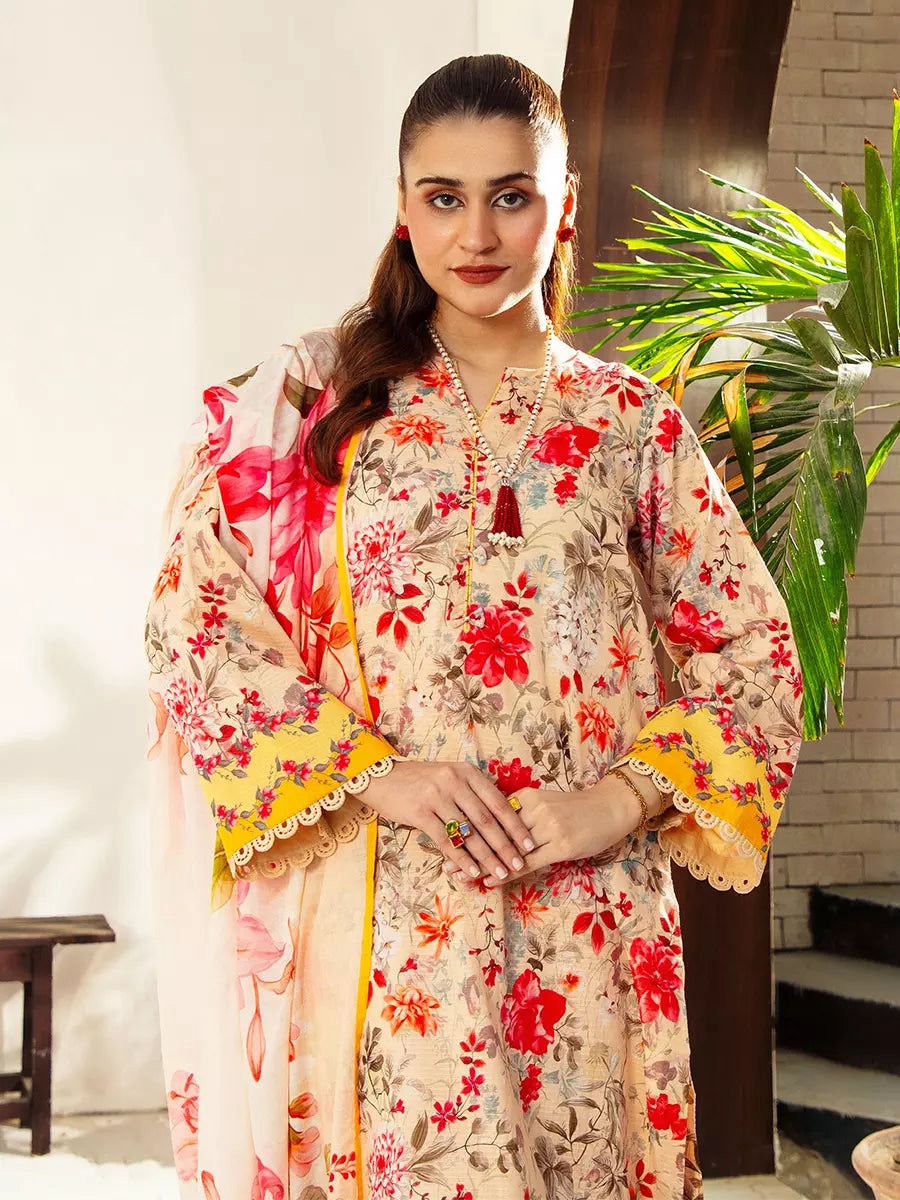 3PC BANA DORA PRINTED SUITS