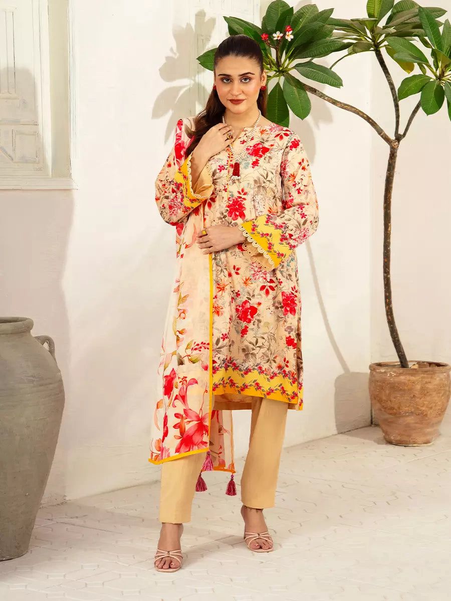 3PC BANA DORA PRINTED SUITS