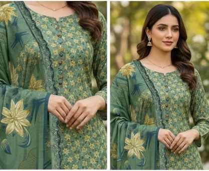 Bareeze 3PC [Embroidered] A20